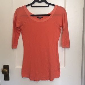 Coral Crown Jewel 1/2 sleeve tee